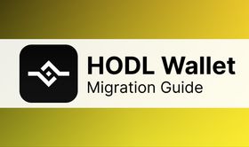How to migrate from HODL Wallet?