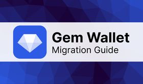 How to migrate from Gem Wallet?